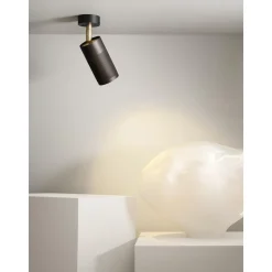 Thorup Copenhagen Patrone Single Loftlampe Bruneret Messing
