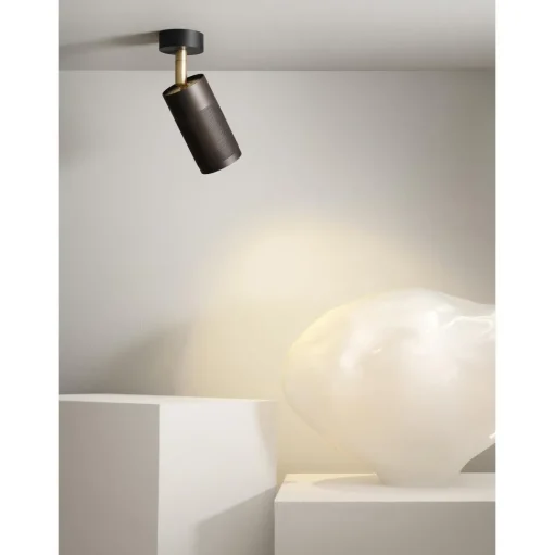 Thorup Copenhagen Patrone Single Loftlampe Bruneret Messing