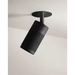 Thorup Copenhagen Patrone Recessed Loftlampe Sort Bruneret Messing Clip-Fit
