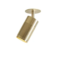 Thorup Copenhagen Patrone Recessed Loftlampe Massiv Messing Clip-Fit