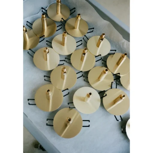 Thorup Copenhagen Patrone Recessed Váglampe Lille Bruneret Messing