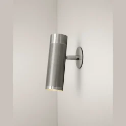 Thorup Copenhagen Patrone Recessed Váglampe Stor Nikkelbelagt Messing