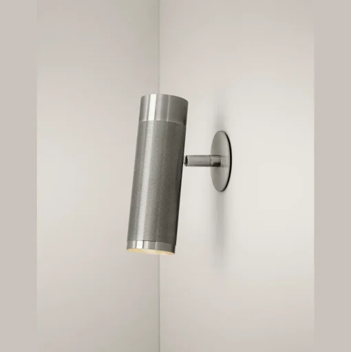 Thorup Copenhagen Patrone Recessed Váglampe Stor Nikkelbelagt Messing