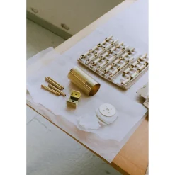 Thorup Copenhagen Patrone Recessed Váglampe Lille Nikkelbelagt Messing