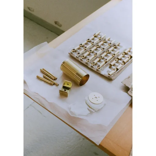 Thorup Copenhagen Patrone Recessed Váglampe Lille Nikkelbelagt Messing