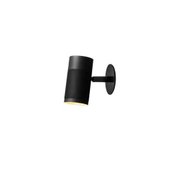 Thorup Copenhagen Patrone Recessed Váglampe Lille Sortbruneret Messing