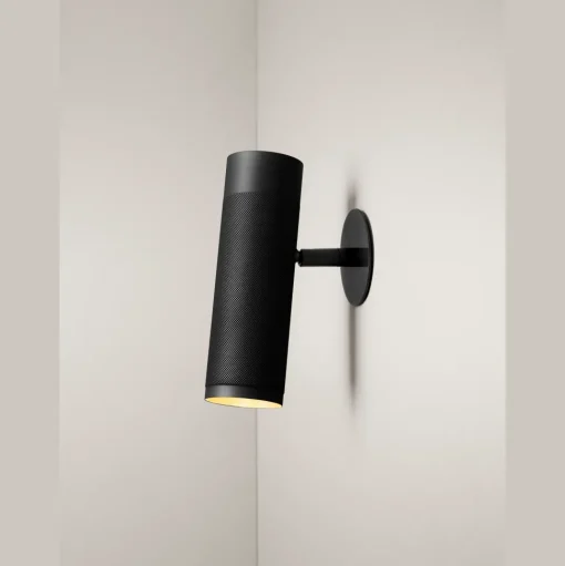 Thorup Copenhagen Patrone Recessed Váglampe Stor Sortbruneret Messing