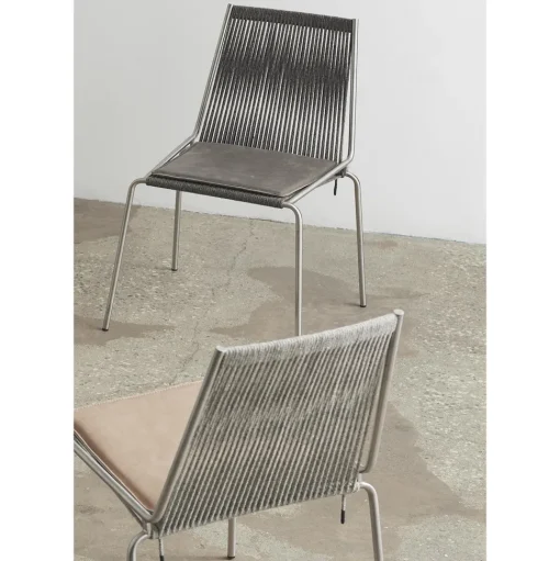 Thorup Copenhagen Seat Pude Sand Láder/Linned
