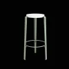 TipToe BIG LOU Skammel Genanvendt Plastik Hvid/Eucalyptus Grey