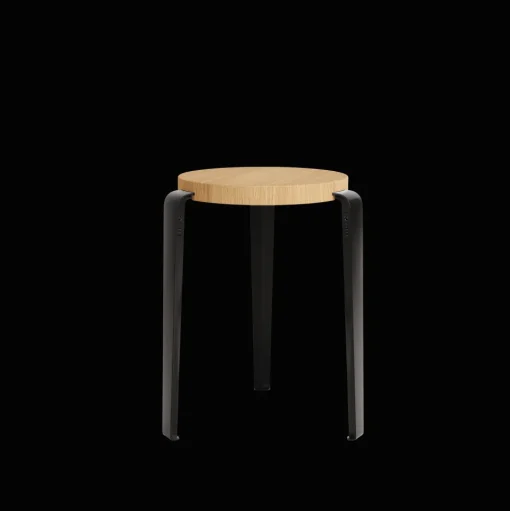 TipToe LOU Skammel Egetrá/Graphite Black