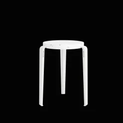 TipToe LOU Skammel Genanvendt Plastik Hvid/Cloudy White