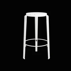 TipToe MI LOU Skammel Genanvendt Plastik Hvid/Cloudy White