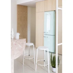 TipToe MI LOU Skammel Genanvendt Plastik Hvid/Rosemary Green