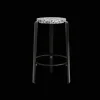 TipToe MI LOU Skammel Genanvendt Plastik Sort/Graphite Black