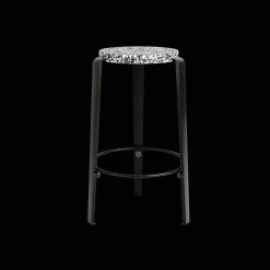 TipToe MI LOU Skammel Genanvendt Plastik Sort/Graphite Black