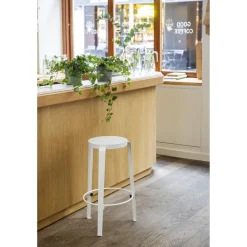 TipToe MI LOU Skammel Genanvendt Plastik Sort/Graphite Black