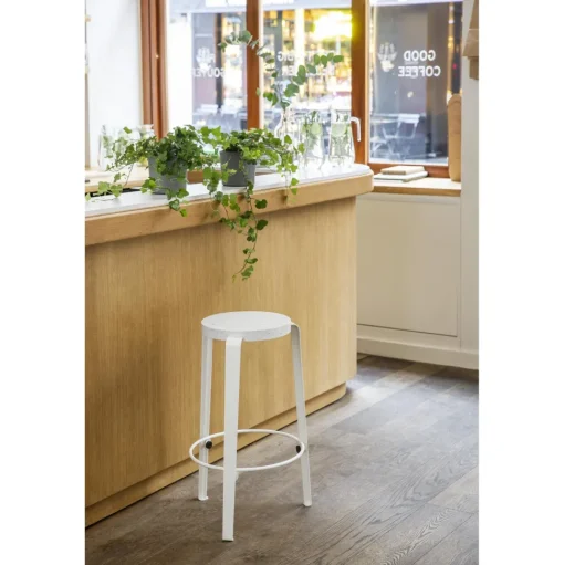 TipToe MI LOU Skammel Genanvendt Plastik Sort/Graphite Black