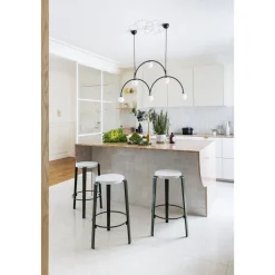 TipToe MI LOU Skammel Genanvendt Plastik Sort/Graphite Black