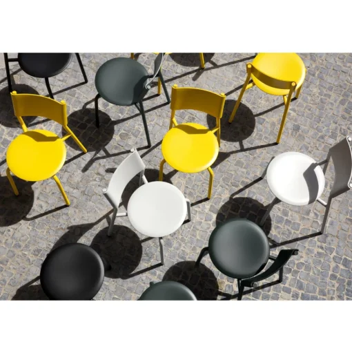 TipToe Midi SSDr Spisebordsstol Graphite Black