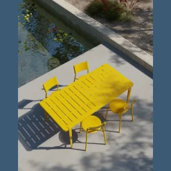 TipToe Midi Udendørs Bord 160 x 80 cm Sun Yellow