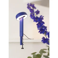 TipToe NOD Klemme Bordlampe Mineral Blue