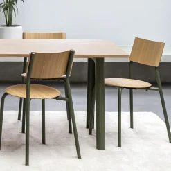 TipToe SSD Spisebordsstol Valnød/Rosemary Green