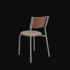 TipToe SSD Spisebordsstol Valnød/Eucalyptus Grey