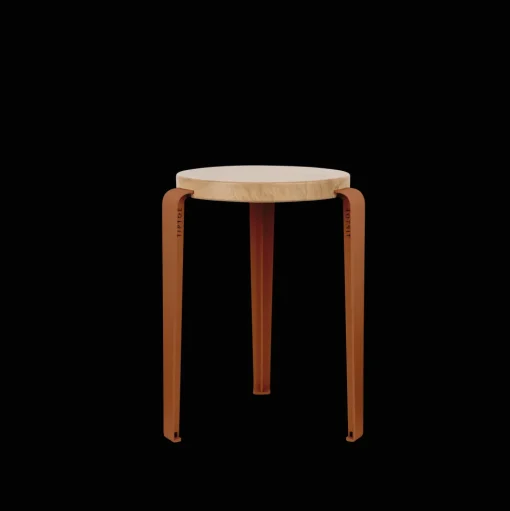 TipToe x Heju Lou Skammel Eg/Cinnamon Brown