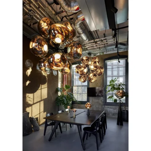 Tom Dixon Melt Transportabel Bordlampe Guld