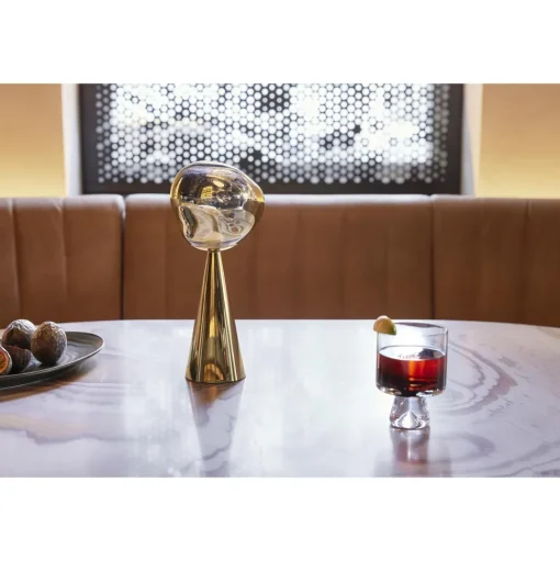 Tom Dixon Melt Transportabel Bordlampe Guld