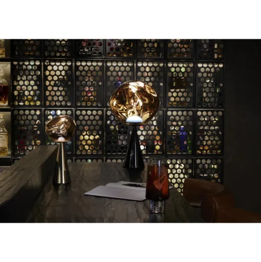Tom Dixon Melt Transportabel Bordlampe Guld