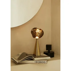 Tom Dixon Melt Transportabel Bordlampe Guld