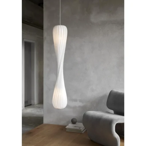 Tom Rossau TR7 Hvid Stor Pendel Plastik