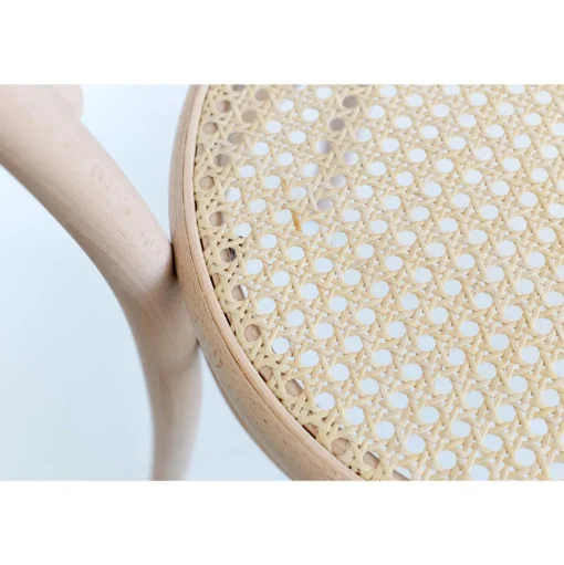 TON No 14 Spisebordsstol Rattan/Ubehandlet