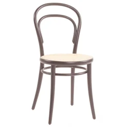 TON No 14 Spisebordsstol Rattan/Kaffe