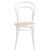 TON No 14 Spisebordsstol Rattan/Hvid