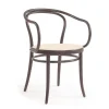 TON No 30 Spisebordsstol Rattan/Kaffe