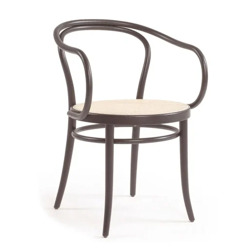 TON No 30 Spisebordsstol Rattan/Kaffe