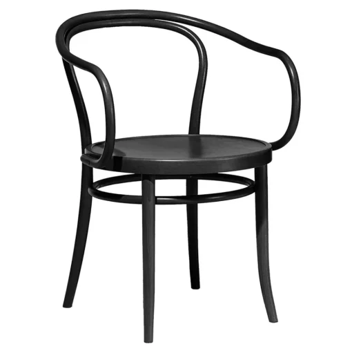 TON No 30 Spisebordsstol Sort