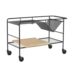 &Tradition Alima NDS1 Rullevogn Sort/Lakkeret Eg