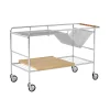 &Tradition Alima NDS1 Rullevogn Krom/Lakkeret Eg