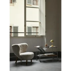&Tradition Alima NDS1 Rullevogn Krom/Lakkeret Eg