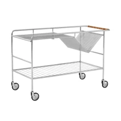 &Tradition Alima NDS1 Rullevogn Krom/Lakkeret Eg