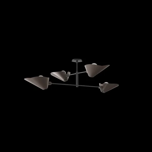 &Tradition Bonnet SC91 LoftlampeØ100 Bronze/Sort
