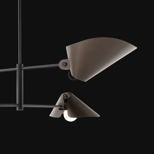 &Tradition Bonnet SC92 LysekroneØ100 Bronze/Sort