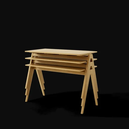 &Tradition Daystak RD2 Spisebord L122 Honningfarvet Bøg