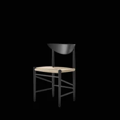 &Tradition Drawn HM3 Spisebordsstol Sort Eg