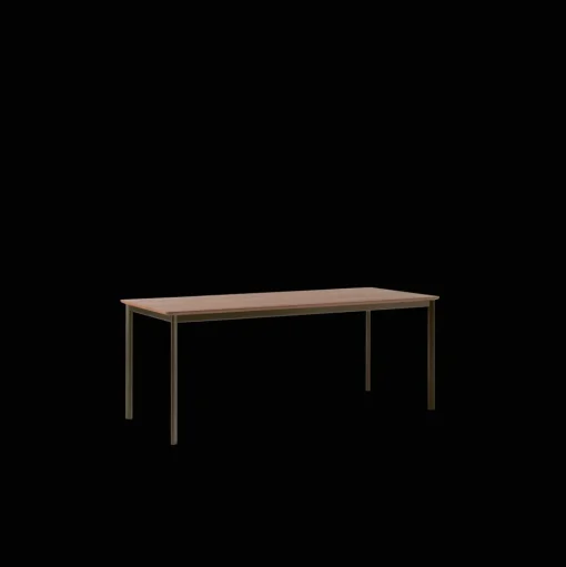 &Tradition Drip HW115 Spisebord L143 Sort/Lakeret Valnød