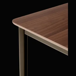 &Tradition Drip HW115 Spisebord L143 Sort/Lakeret Valnød