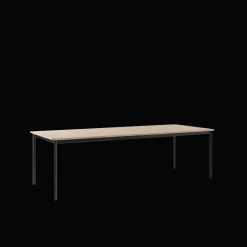 &Tradition Drip HW117 Spisebord L253 Sort/Klarlakeret Eg
